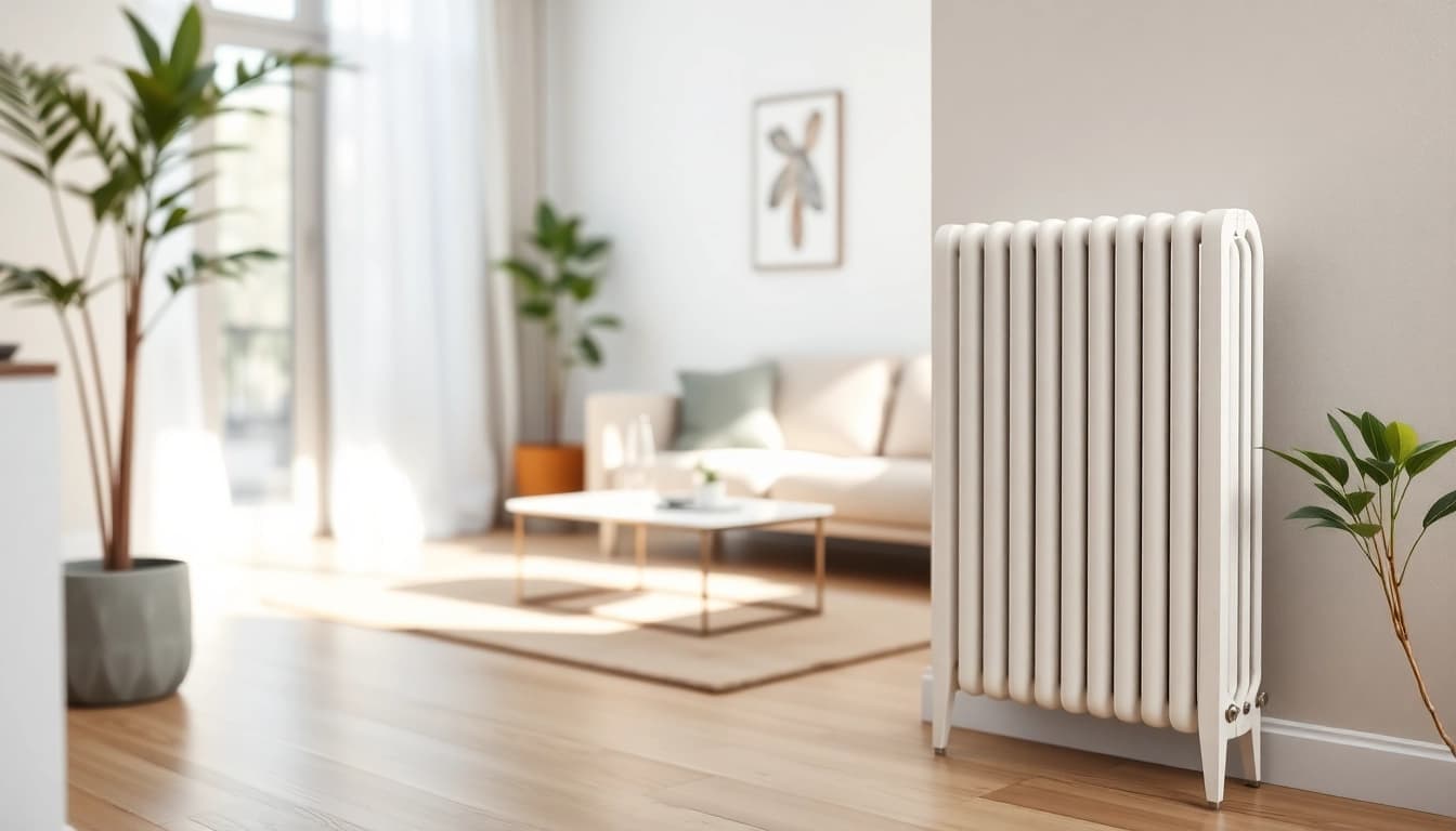 Heizkörper kaufen in modernem Wohnraum – stilvolles Design und warme Atmosphäre.