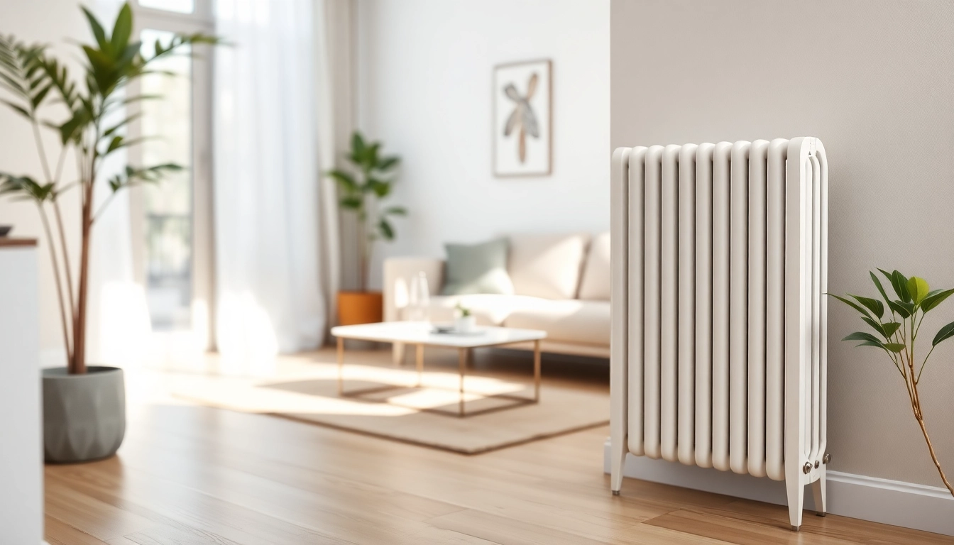 Heizkörper kaufen in modernem Wohnraum – stilvolles Design und warme Atmosphäre.
