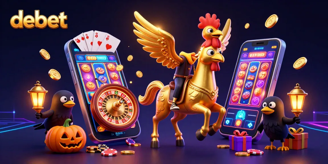 Join the debet adventure in a fantasy-filled casino scene with dynamic gaming elements.