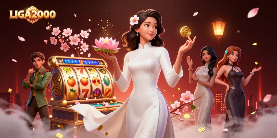 LIGA2000 menampilkan permainan slot yang mendebarkan dengan simbol yang hidup dan elemen desain yang menakjubkan.