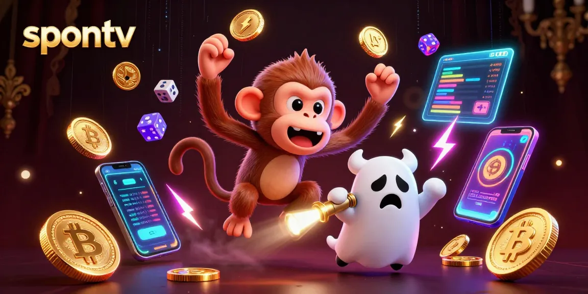Engage with spontv's thrilling live streaming scene featuring cryptocurrency elements and interactive gameplay.