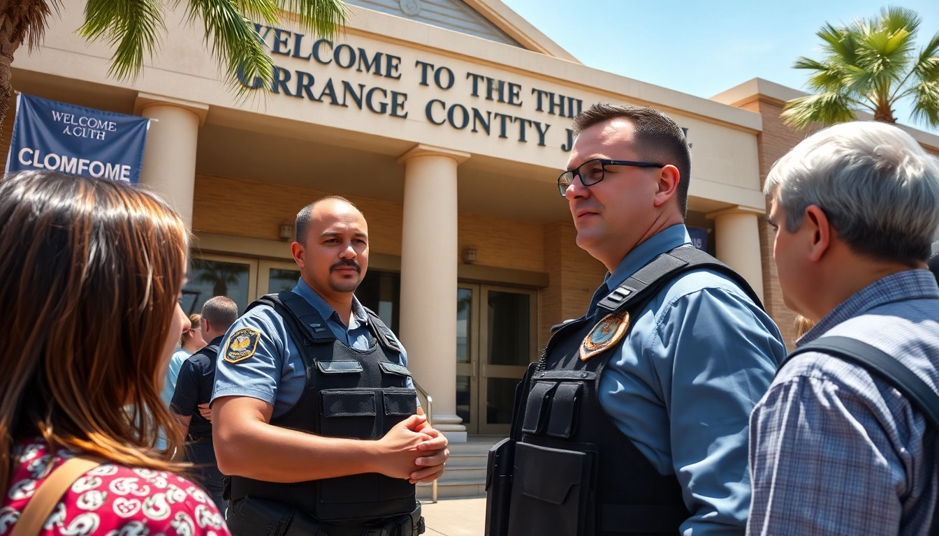 Explore orange county jail inmate booking information process with a law enforcement officer.