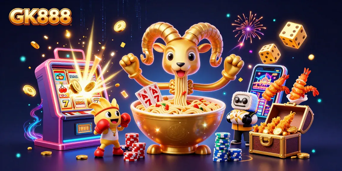 Win big at GK888 with vibrant casino characters and thrilling gameplay elements.