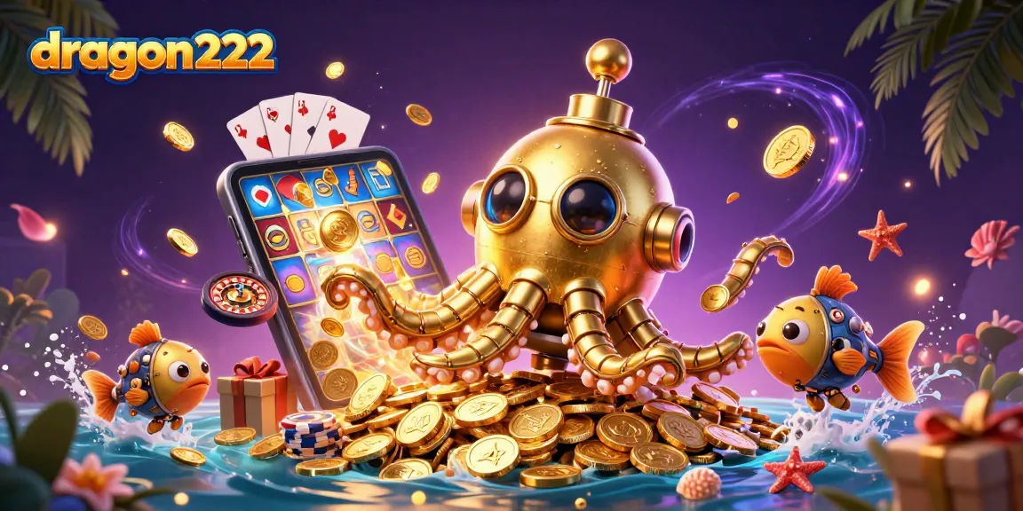 Experience wins at dragon222 with a vibrant, engaging casino scene filled with golden rewards.