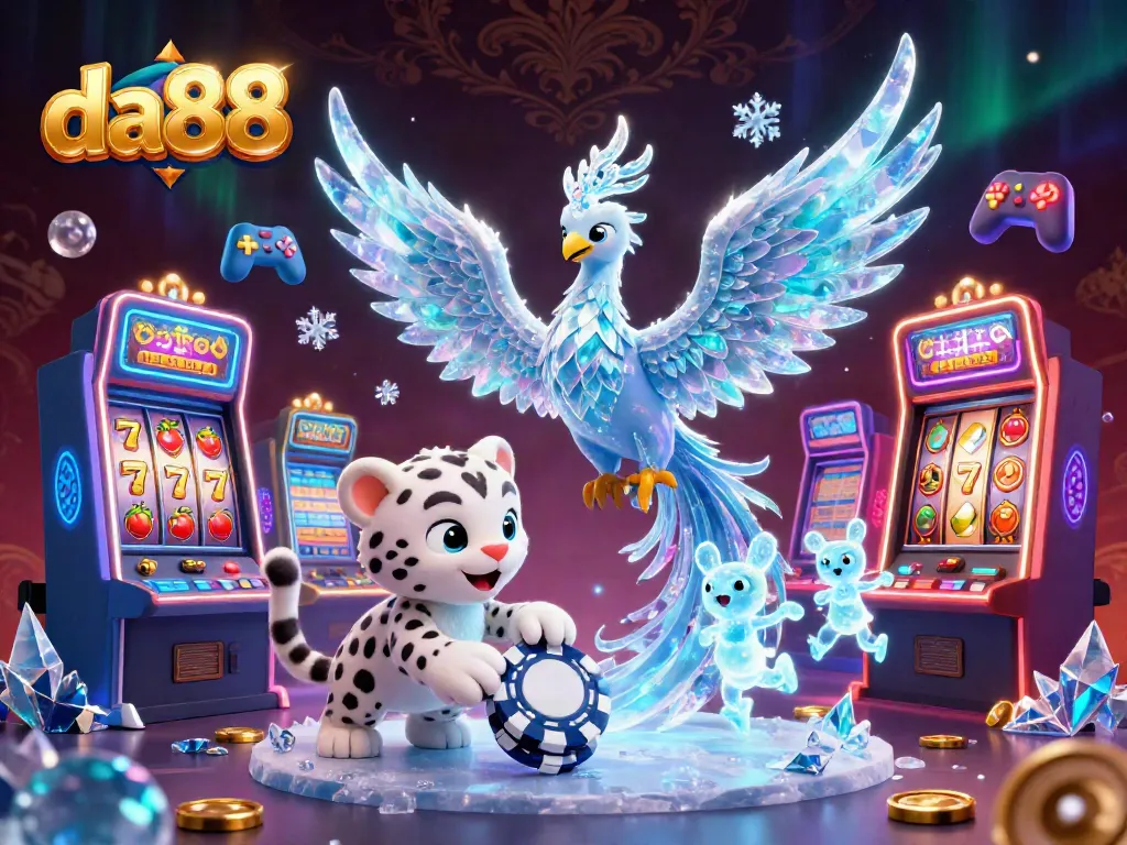 Engage in thrilling gameplay experiences at da88 with captivating ice-themed characters and vibrant slots.
