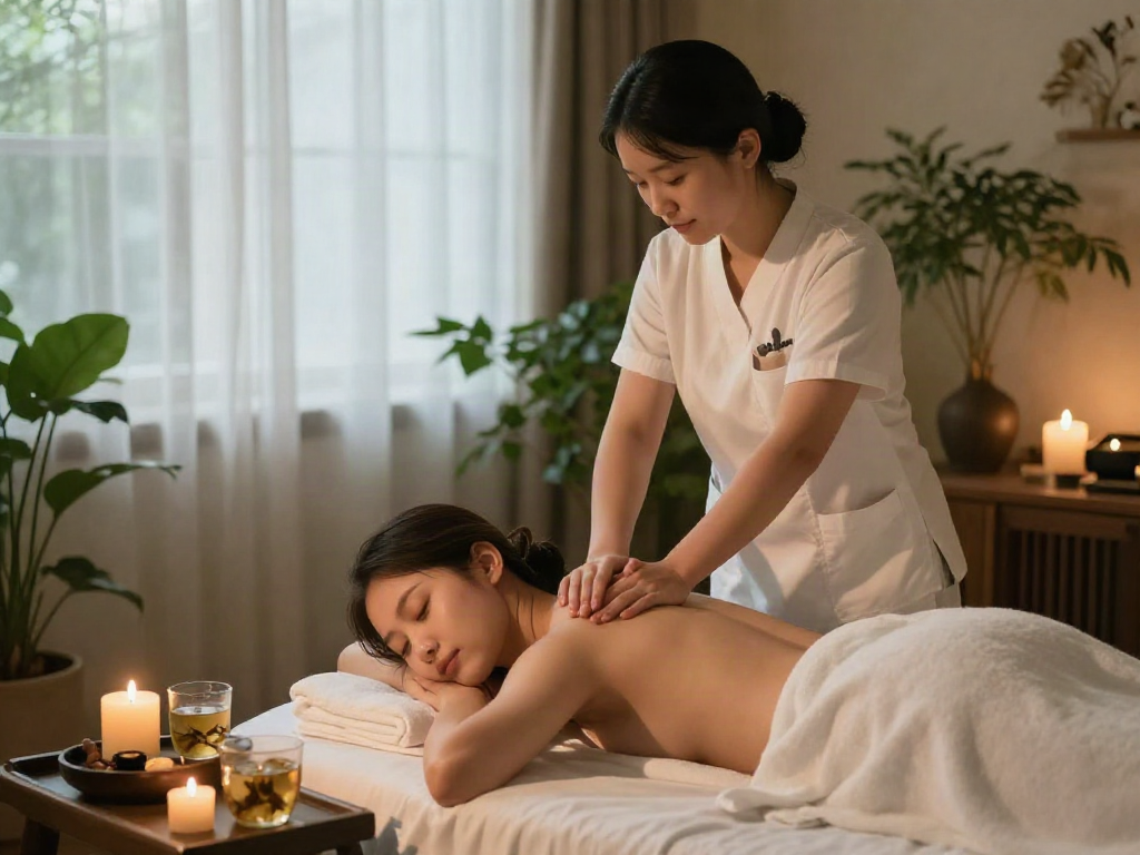 Experience 강동구출장안마 in a tranquil home spa with soothing ambiance and skilled therapists for ultimate relaxation.