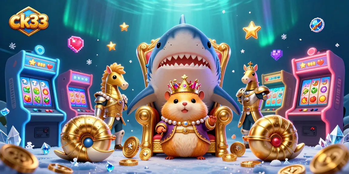 Spin the reels and win big with ck33's unique gaming adventure featuring vibrant slot elements.
