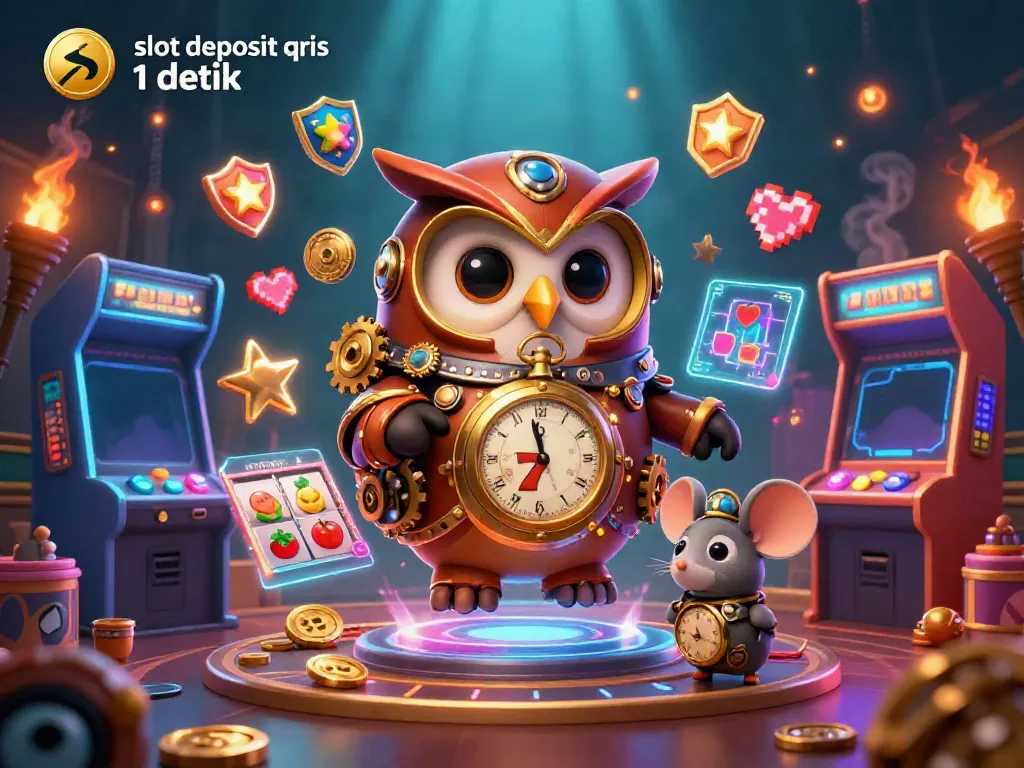Menang dalam permainan dengan slot deposit qris 1 detik, pengalaman kasino interaktif yang mengasyikkan.