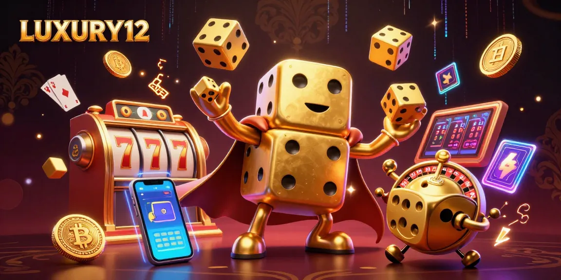LUXURY12 menawarkan sensasi spin hebat di slot online dengan ilustrasi ala kasino 3D yang menarik.