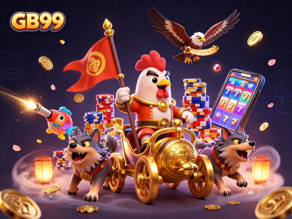 Engage in thrilling fish shooting action at GB99 with golden treasures and epic gameplay.