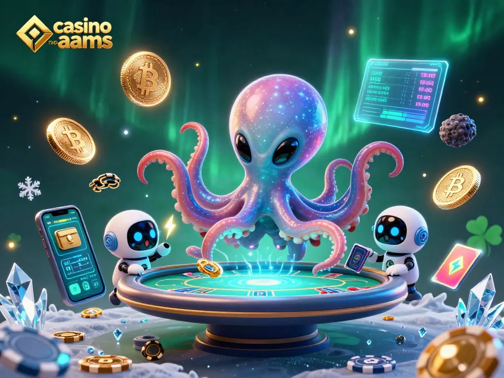Scopri i bonus e le offerte esclusive nei casino non aams con un'illustrazione vibrante e interattiva.