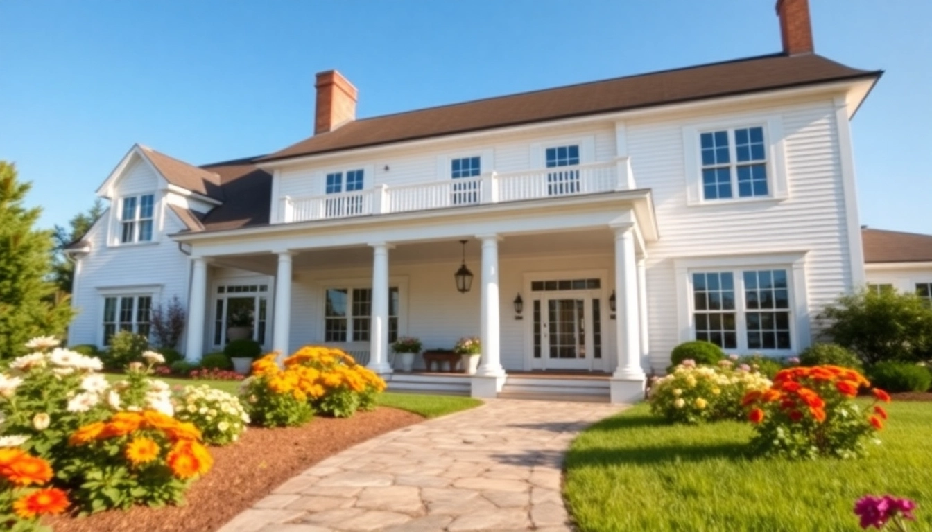 Enhance your home with a beautiful colonial addition showcasing classic architecture.