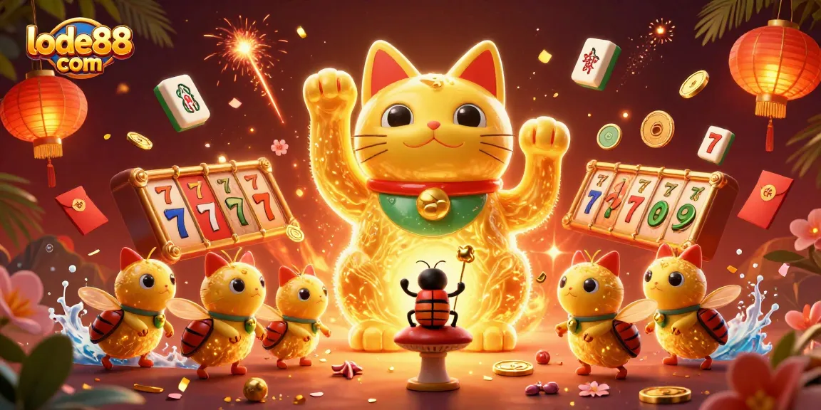 Engage with gaming excitement at lode88 com with vibrant, 3D casino scenes showcasing luck.