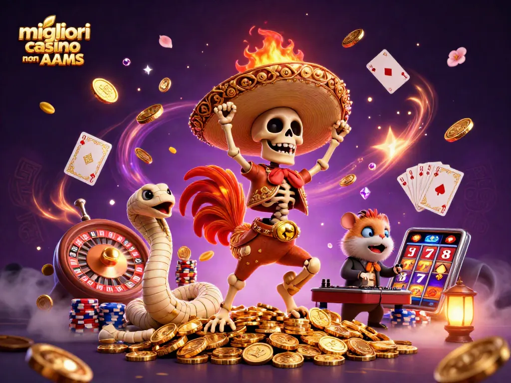 Vinci con i migliori casino non AAMS: gioca e porta a casa premi favolosi!