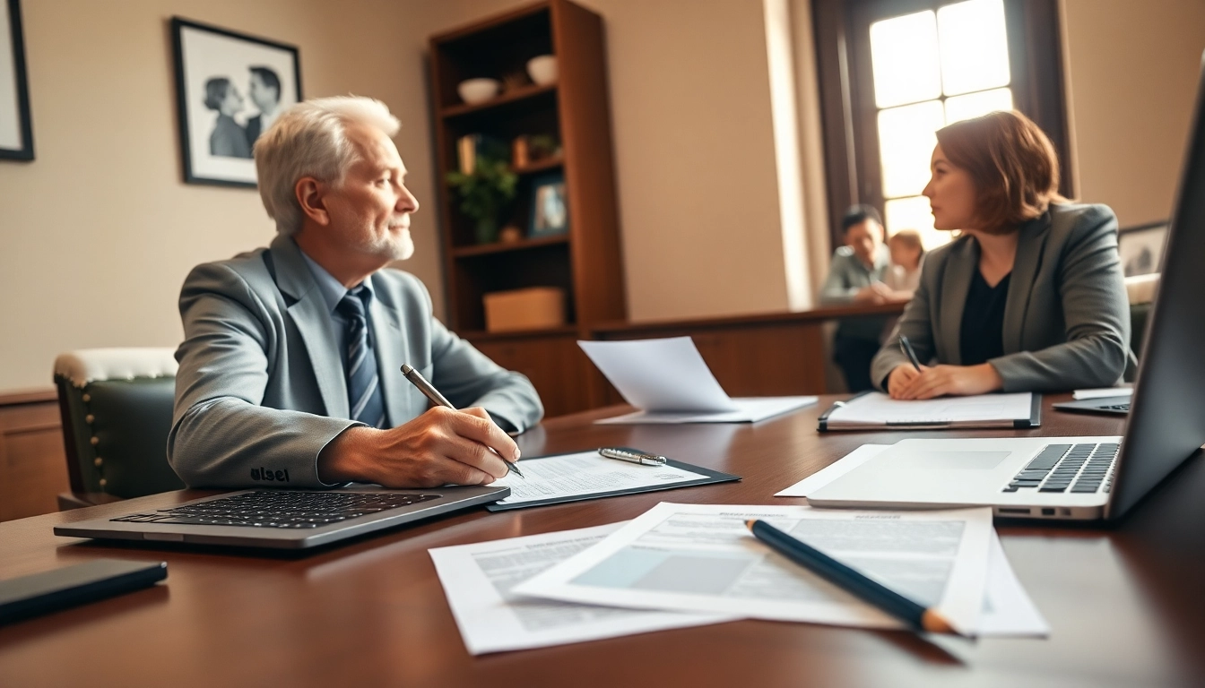 Engaging estate planning consultation showcasing a focus on personalized legal services.