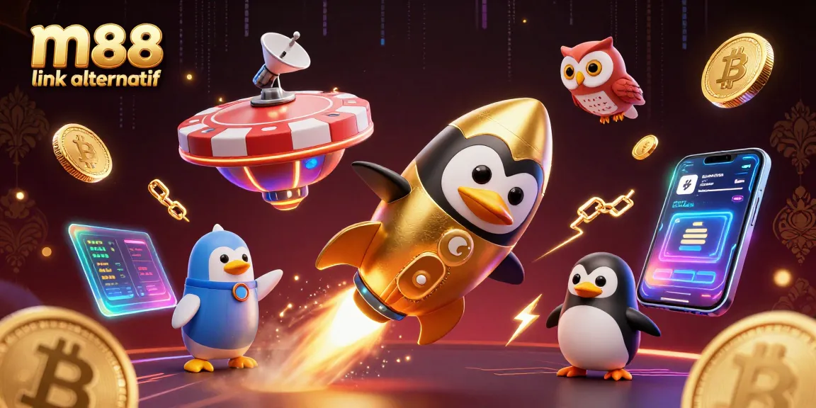 Experience thrilling adventures with m88 link alternatif in a vibrant 3D casino setting.