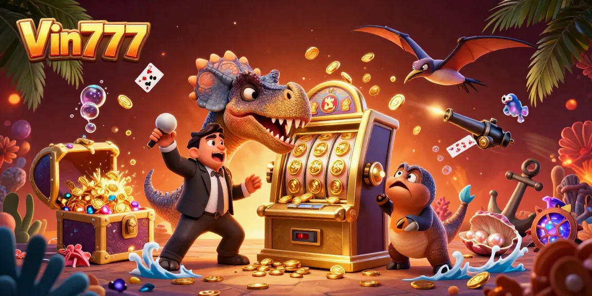 Experience thrilling rewards with Vin777 as a pachycephalosaurus hits the jackpot!