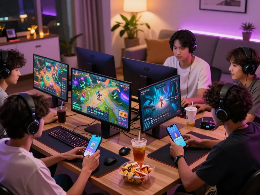 Engaging players using cổng game cwin on multiple devices in a cozy gaming environment.