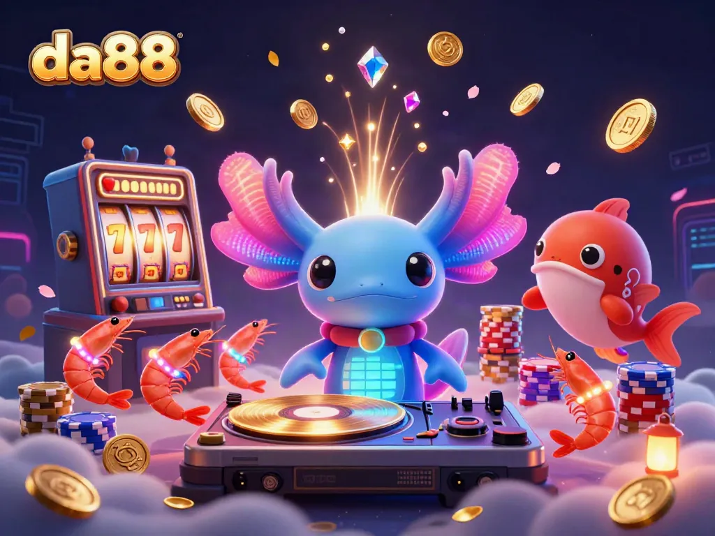 Engage with exciting slot games at da88 featuring dynamic characters and vibrant casino elements.