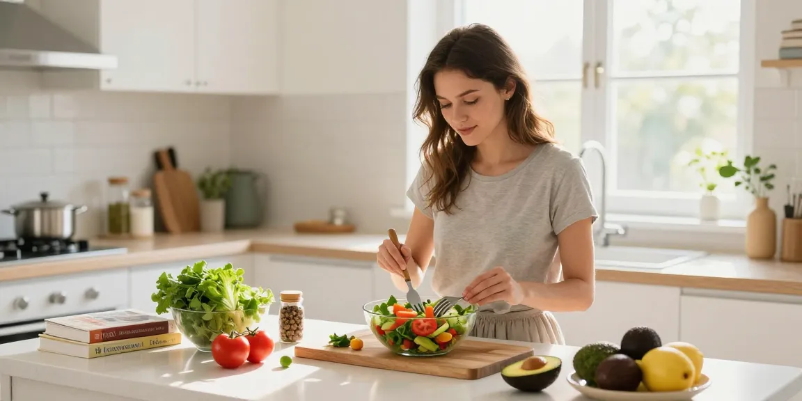 Healthy lifestyle preparation with rokok88 focus on nutritious ingredients and vibrant cooking atmosphere.