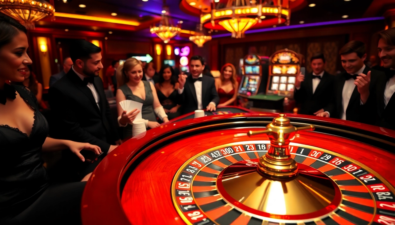 Players engaging at a U 888 casino table, surrounded by vibrant poker chips and cards.