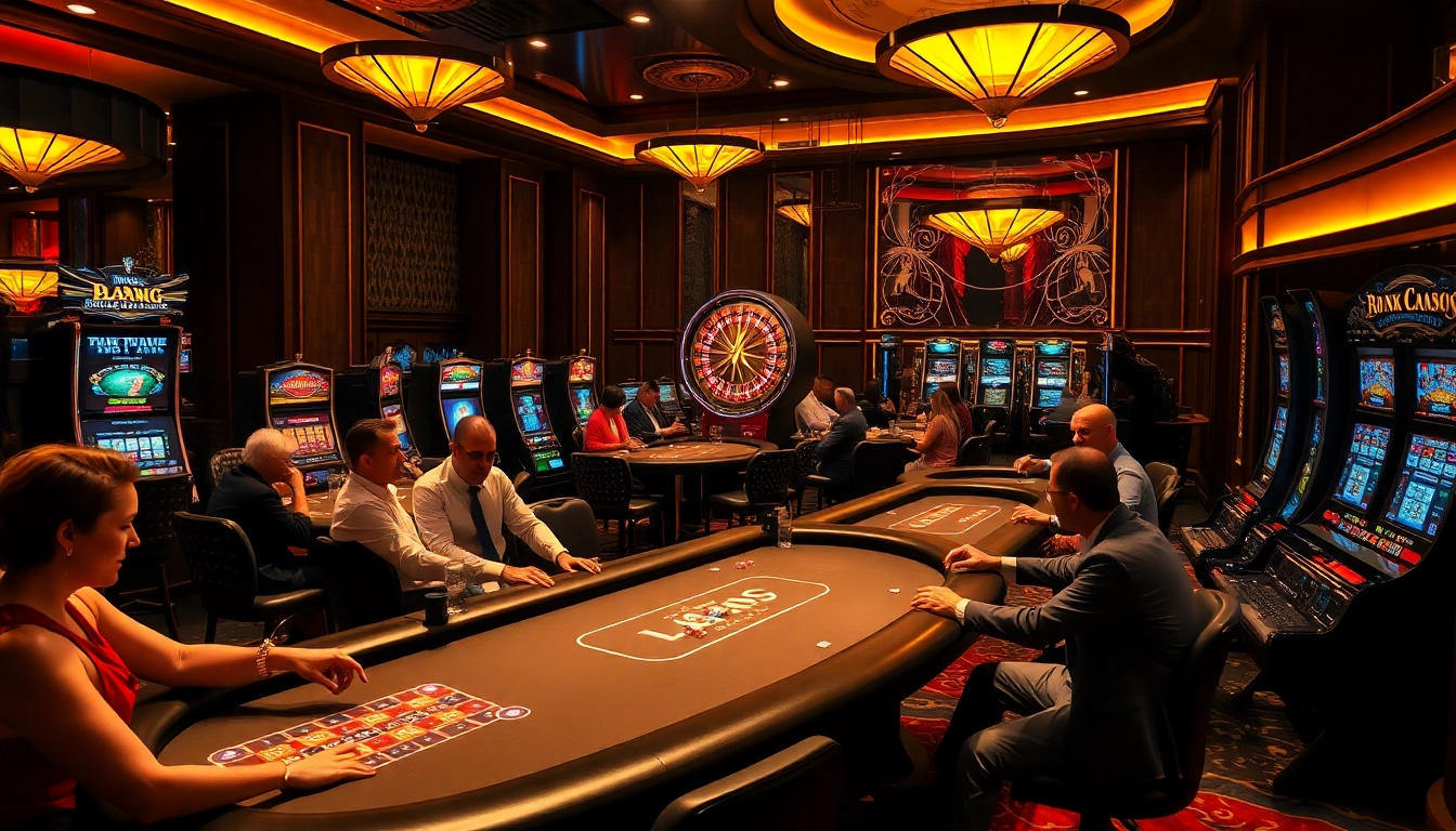 Experience the thrill of mmoo gaming with vibrant casino elements at play.