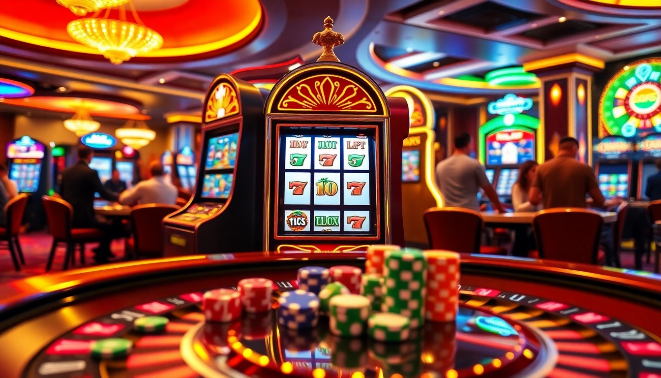 Engage with IDN Slot Gacor at a luxurious casino environment filled with excitement.