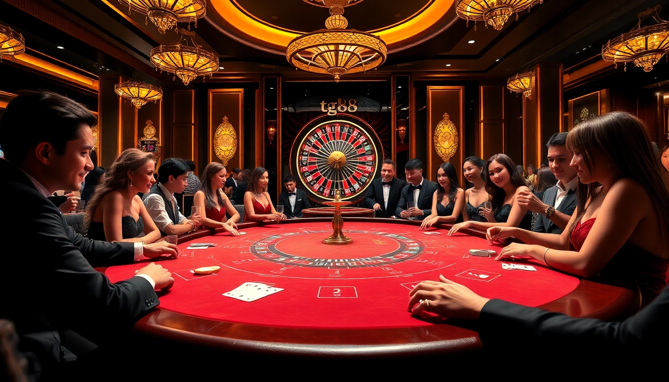 Join the exhilarating action at tg88 with vibrant casino tables and thrilling games.